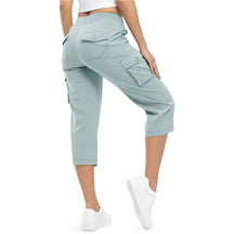 Women's Lightweight Hiking Capris: Quick-Dry. 6 Pockets. Loose Fit