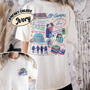Comfort Colors Briar Hockey Shirt, Off-Campus£¬Campus Hockey, BookTok Romance T-Shirt£¨¸±±¾£©