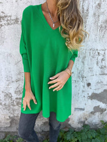✨New Arrival✨💕Women's Long Sleeve Tunic Top with Side Slits