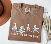 Comfort Colors Silly Little Pilates Girly T-Shirt