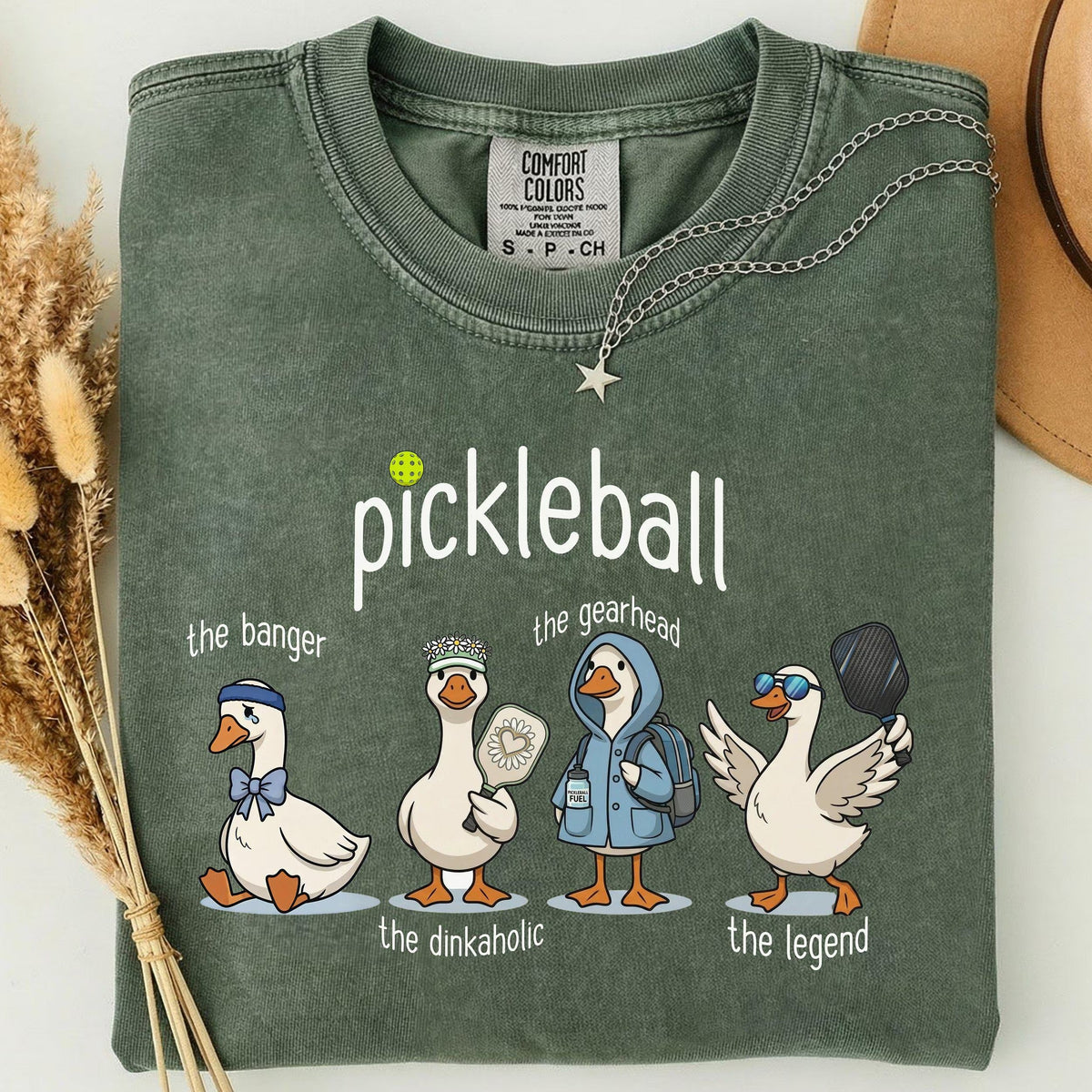 Comfort Colors Goose Meme Shirt Vintage Pickle Ball League T-Shirt
