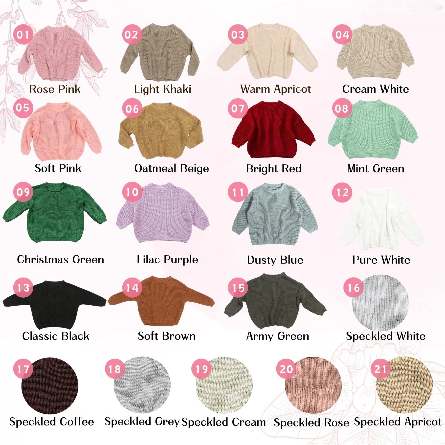 Custom Embroidered Baby Sweater - Toddler Knit Sweatshirt - Baby Name Jumper