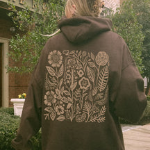 Nature Wildflowers Hoodie