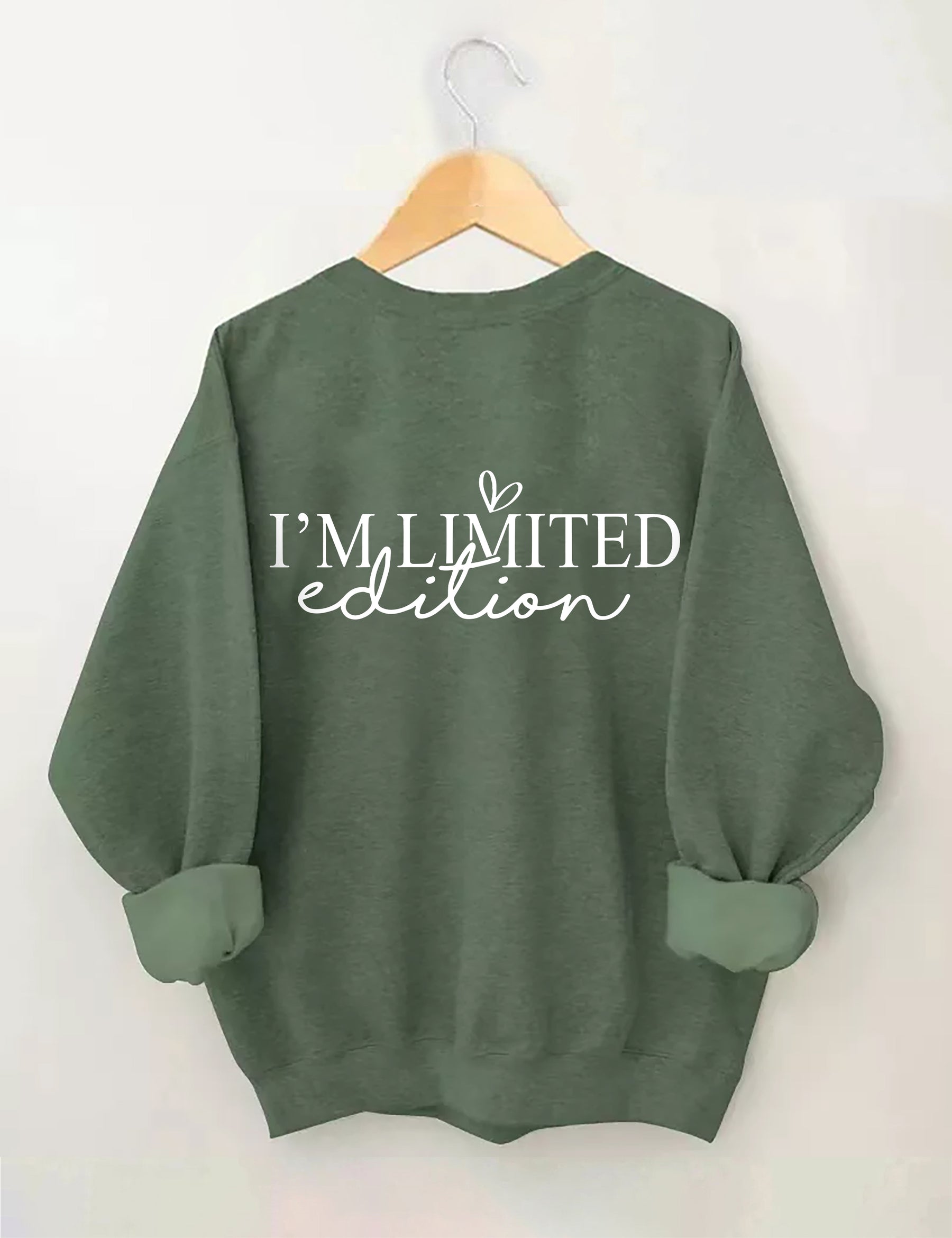 „I'm Not Perfect I'm Limited Edition“-Sweatshirt