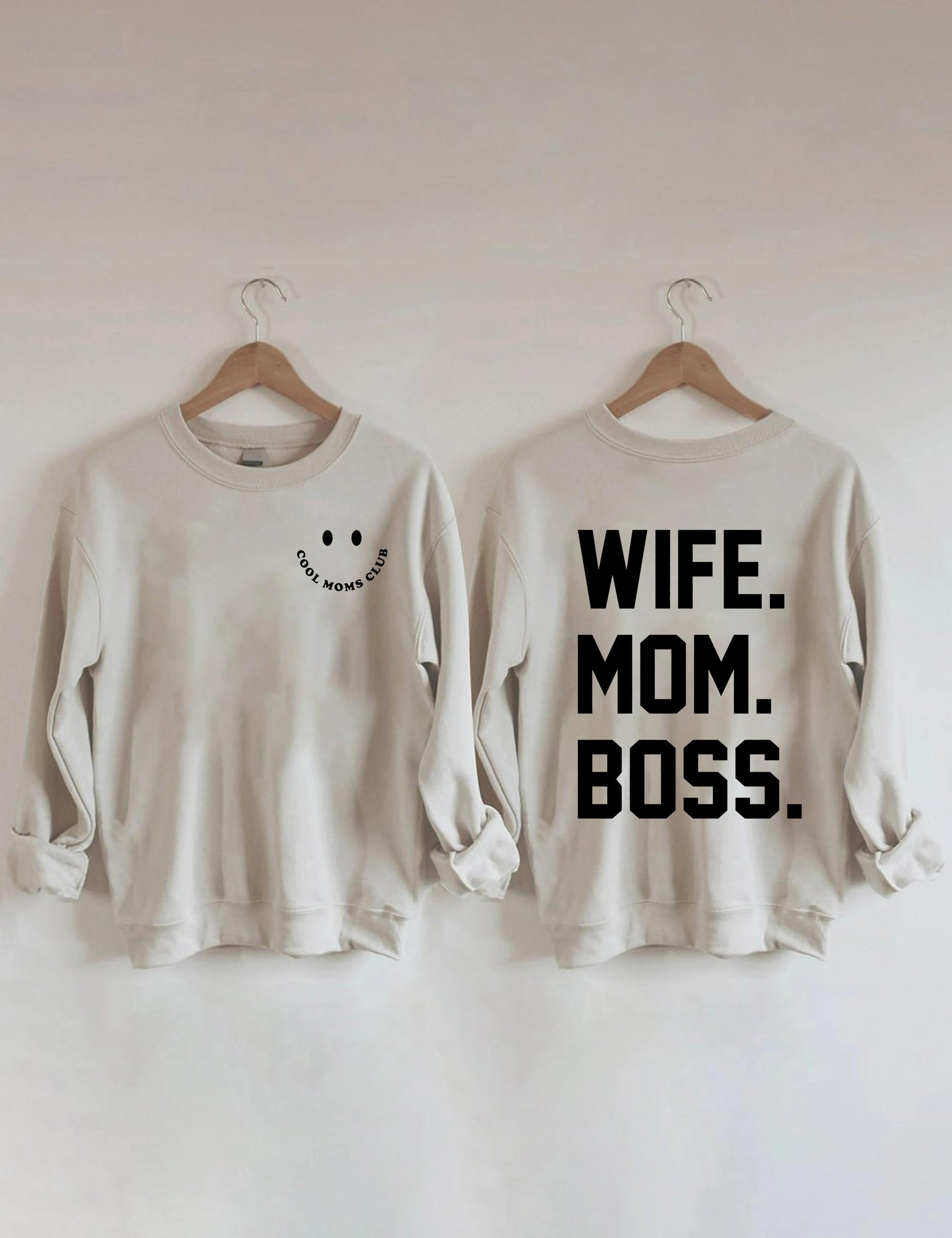 Cool Moms Club, Sweat-shirt Femme Maman Patron