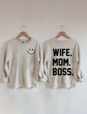 Cool Moms Club, Sweat-shirt Femme Maman Patron