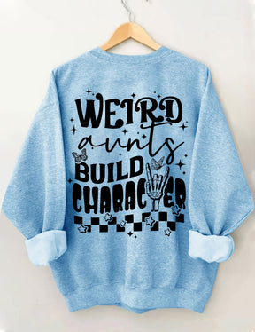 Sweat-shirt de personnage de construction de tantes étranges