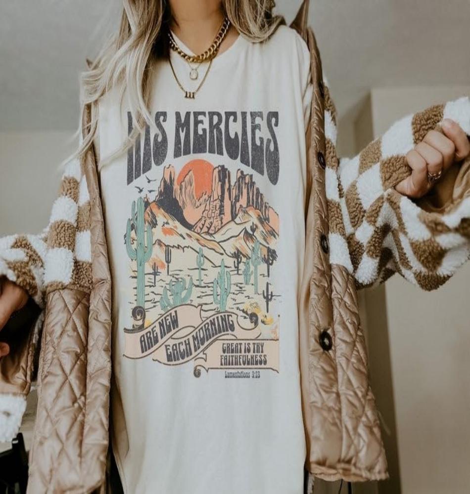 T-shirt chrétien Vintage basé sur la foi