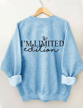 „I'm Not Perfect I'm Limited Edition“-Sweatshirt