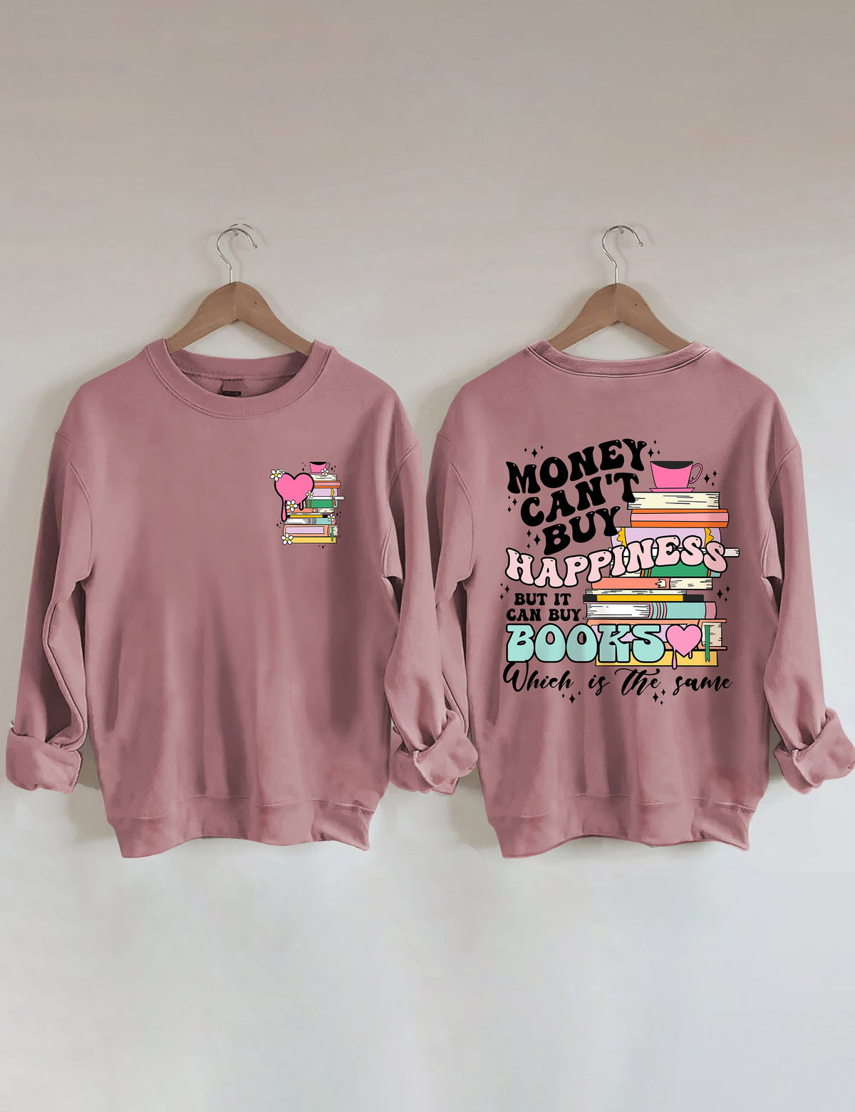 Geld kann kein Glücks-Sweatshirt kaufen