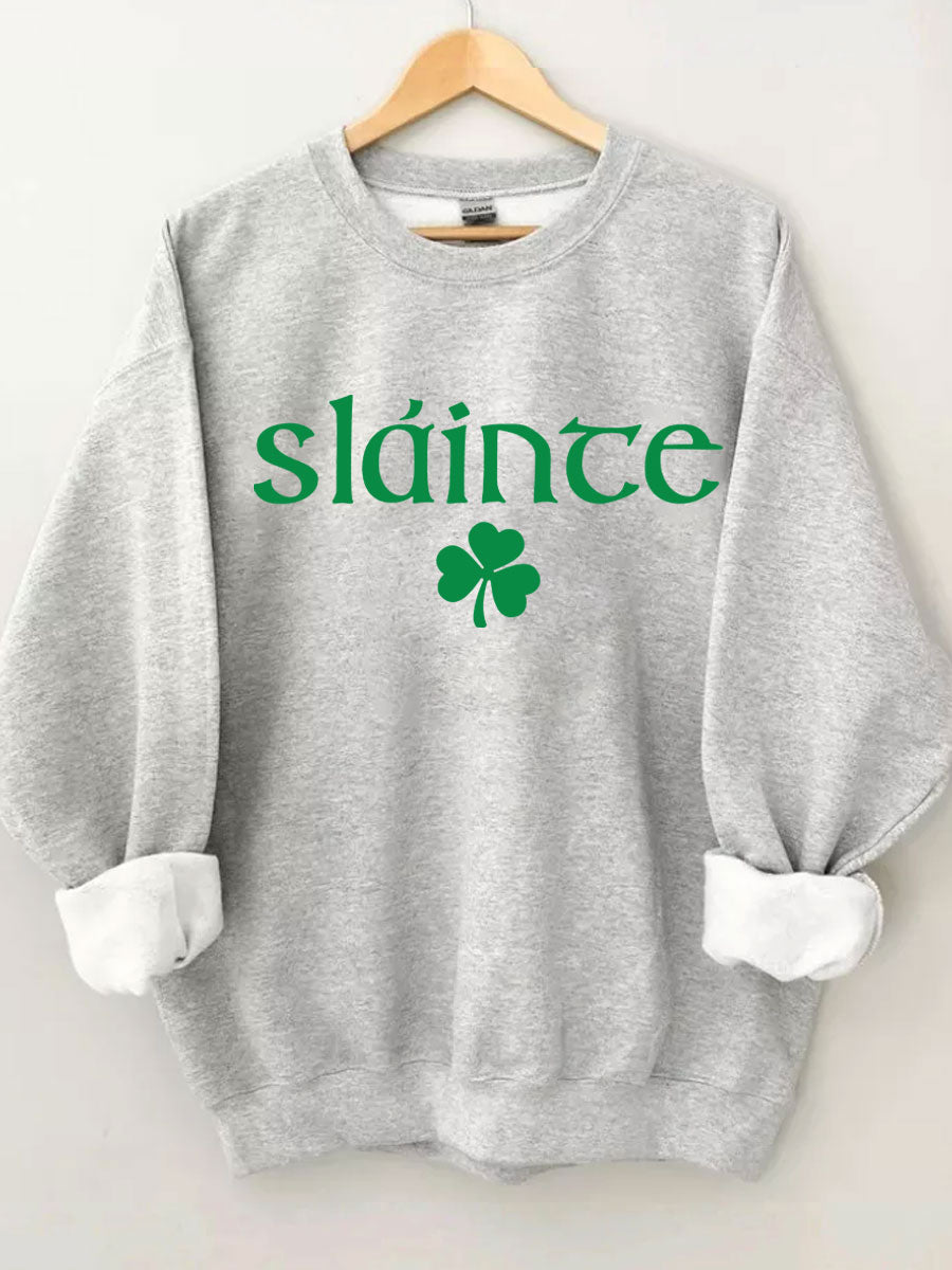 Slainte St Patrick's Day Sweatshirt
