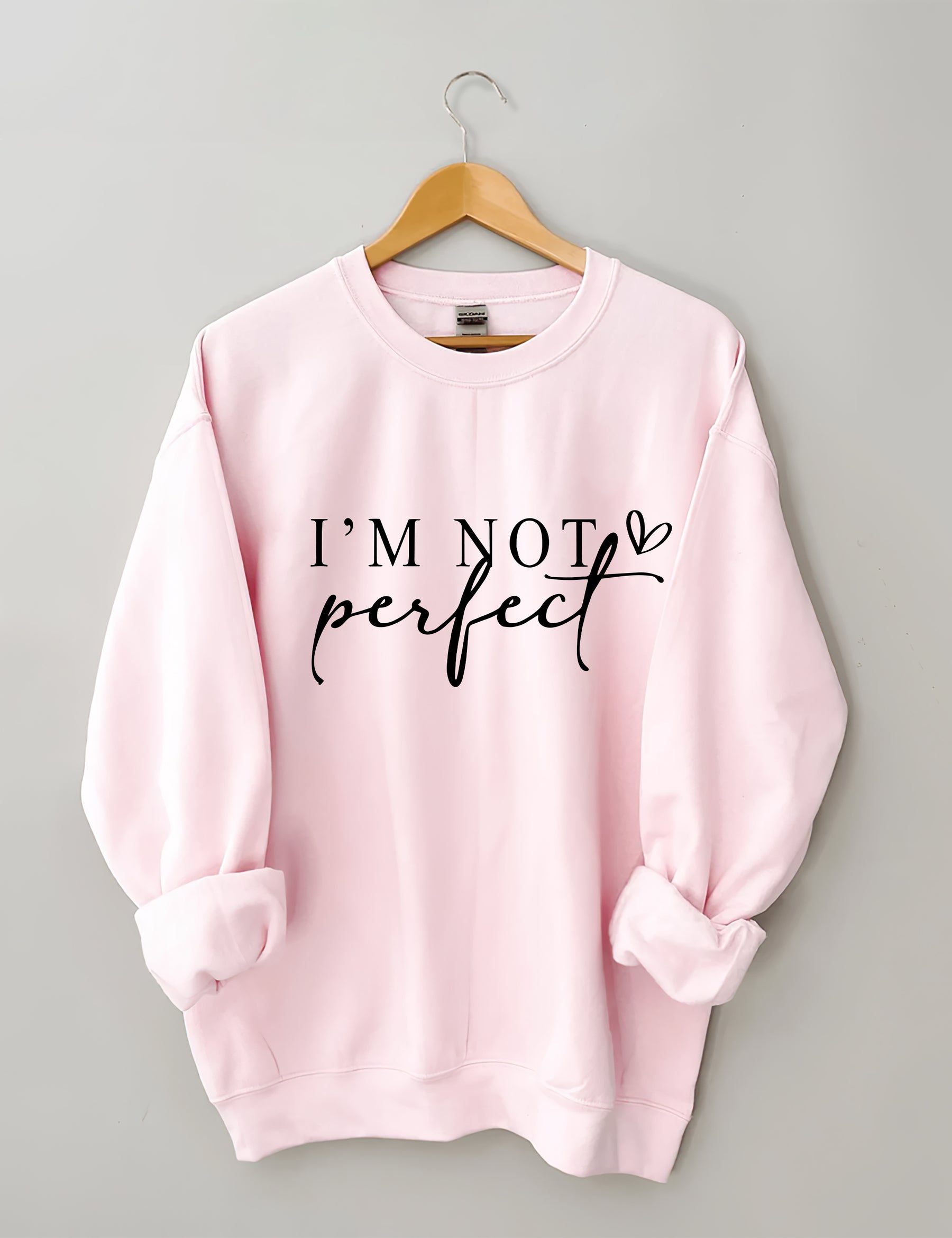 „I'm Not Perfect I'm Limited Edition“-Sweatshirt