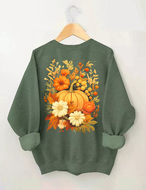Sunflower Pumpkins Sweatshirt