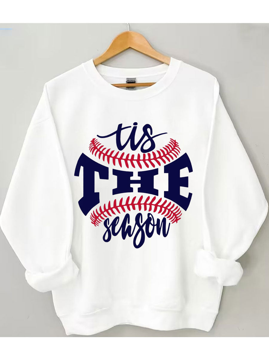 Tis The Season Baseball Sweatshirt