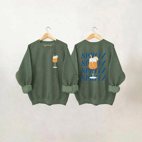 Sweat-shirt Spritz imprimé lettre