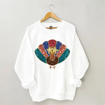 Thanksgiving Turkey Vintage Fall Sweatshirt