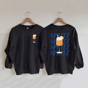Sweat-shirt Spritz imprimé lettre