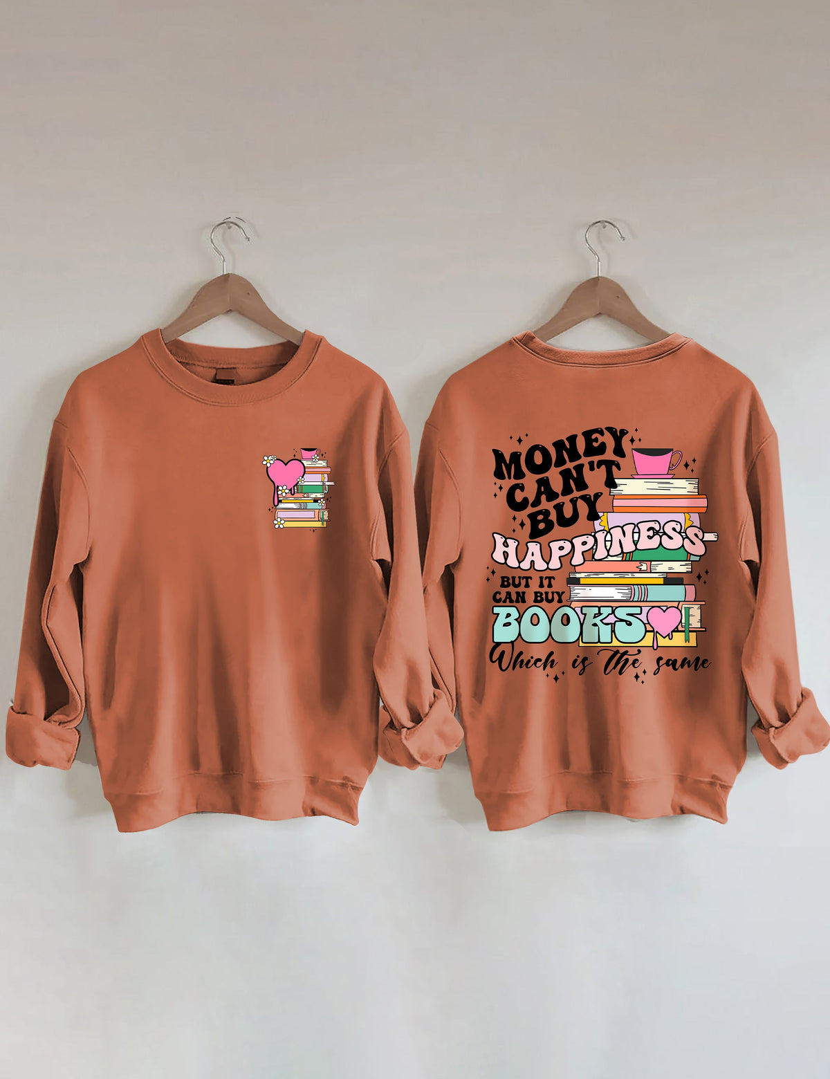Geld kann kein Glücks-Sweatshirt kaufen