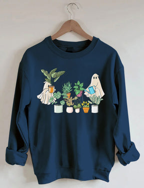 Sweat-shirt Ghost Plant Lady
