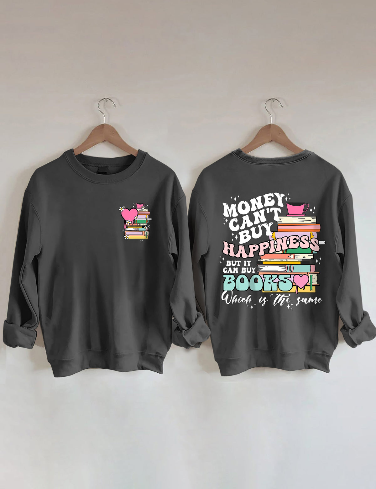 Geld kann kein Glücks-Sweatshirt kaufen