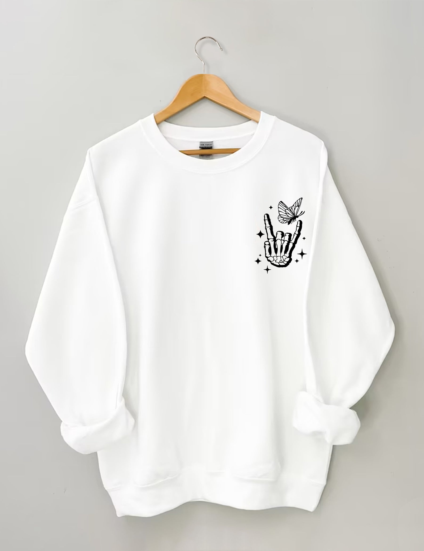 Sweat-shirt de personnage de construction de tantes étranges