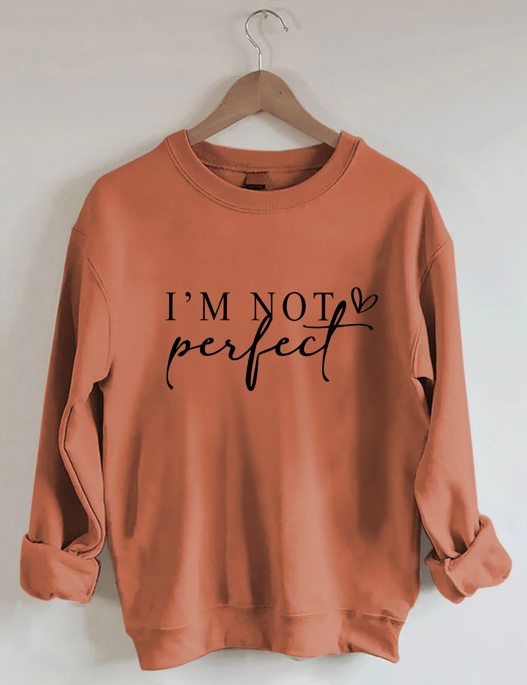 „I'm Not Perfect I'm Limited Edition“-Sweatshirt