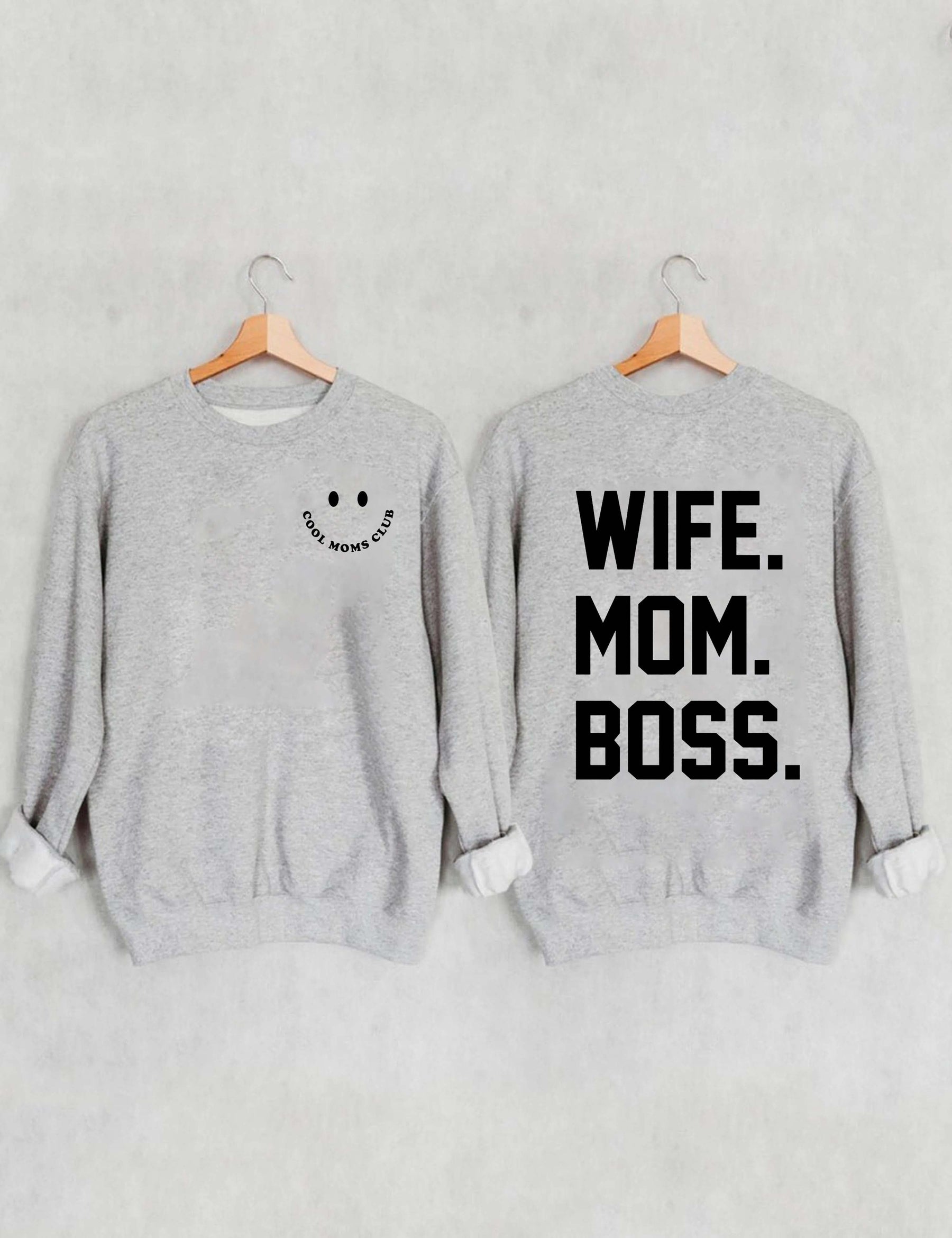 Cool Moms Club, Sweat-shirt Femme Maman Patron