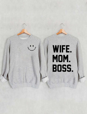 Cool Moms Club, Sweat-shirt Femme Maman Patron