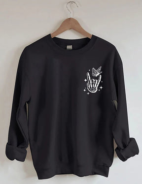 Sweat-shirt de personnage de construction de tantes étranges