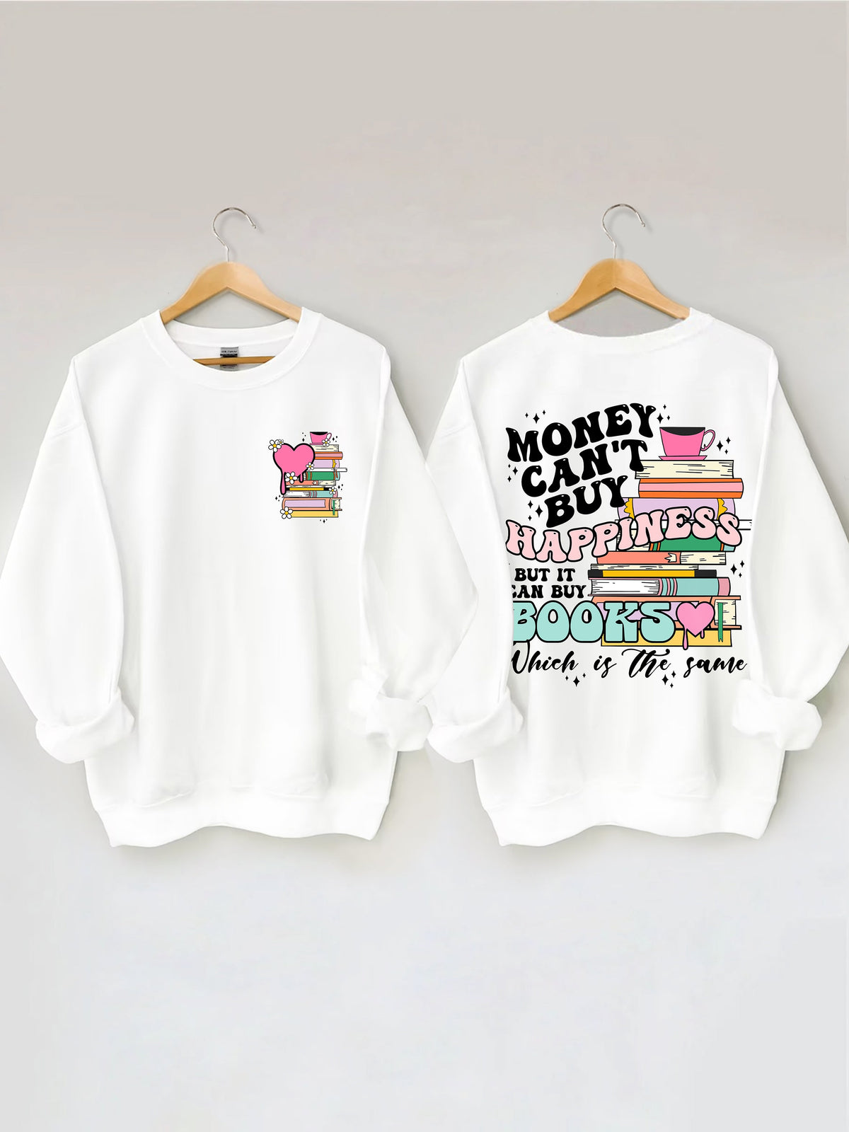 Geld kann kein Glücks-Sweatshirt kaufen