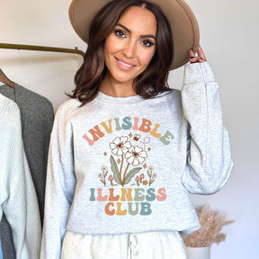 Sweat-shirt Invisible Disease Club
