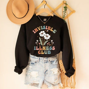 Sweat-shirt Invisible Disease Club