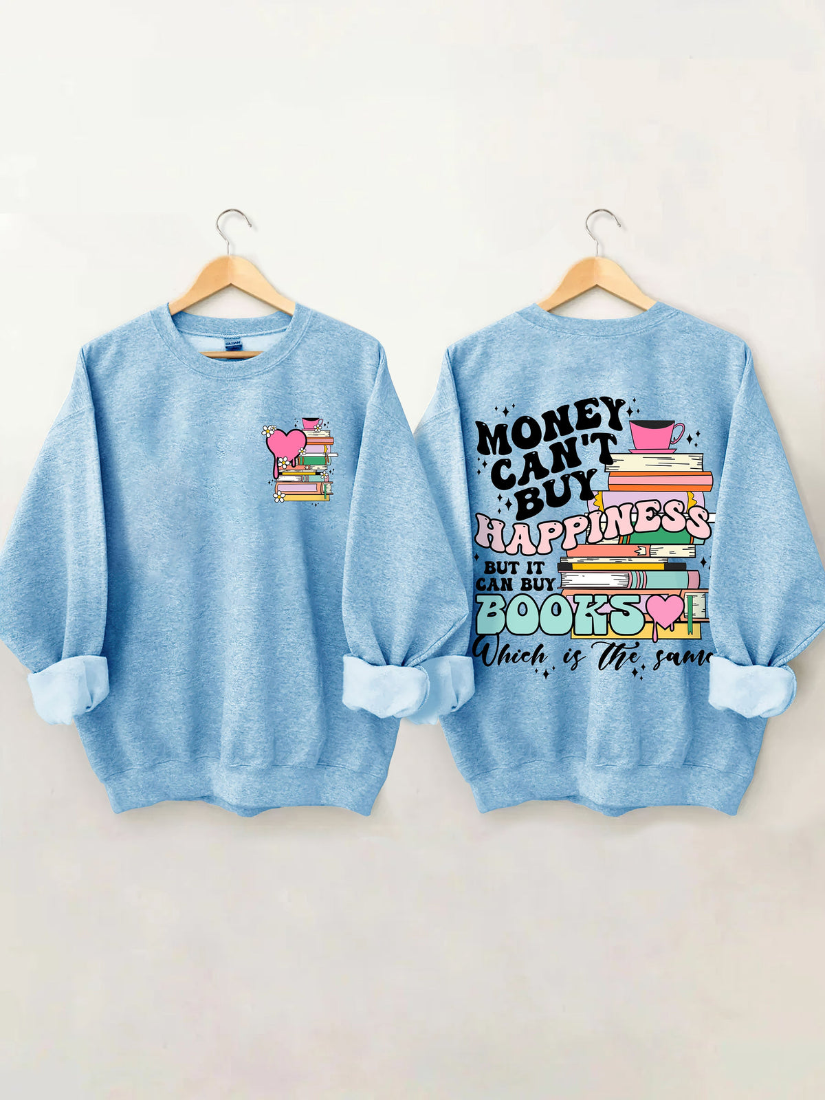 Geld kann kein Glücks-Sweatshirt kaufen