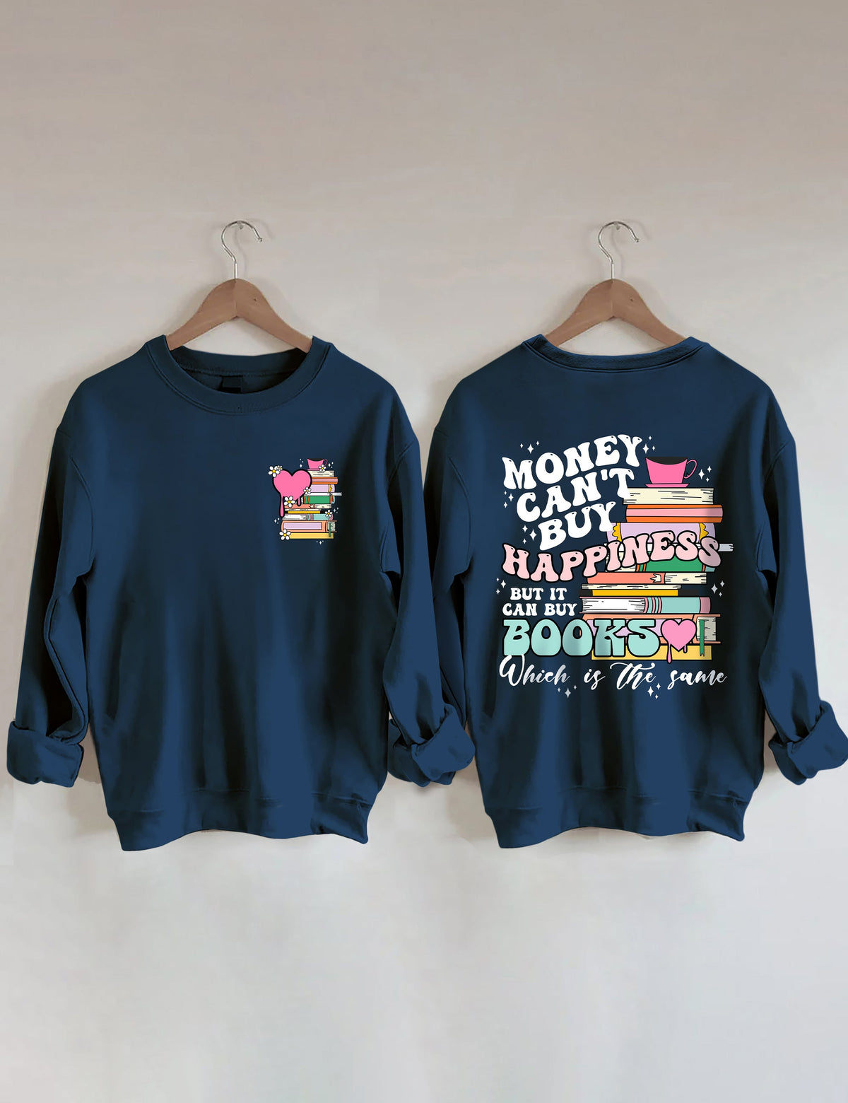 Geld kann kein Glücks-Sweatshirt kaufen