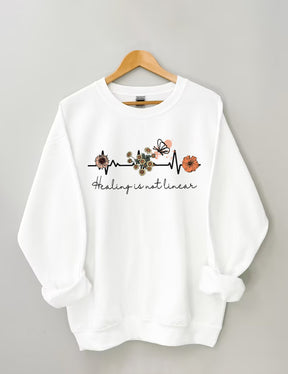 La guérison n’est pas un sweat-shirt linéaire