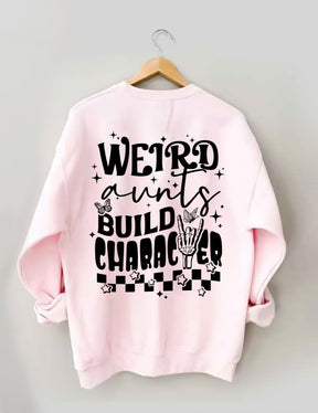 Sweat-shirt de personnage de construction de tantes étranges
