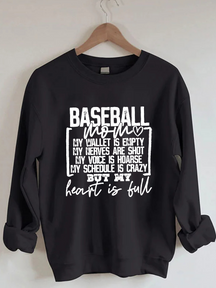 Baseball Mom Sweatshirt