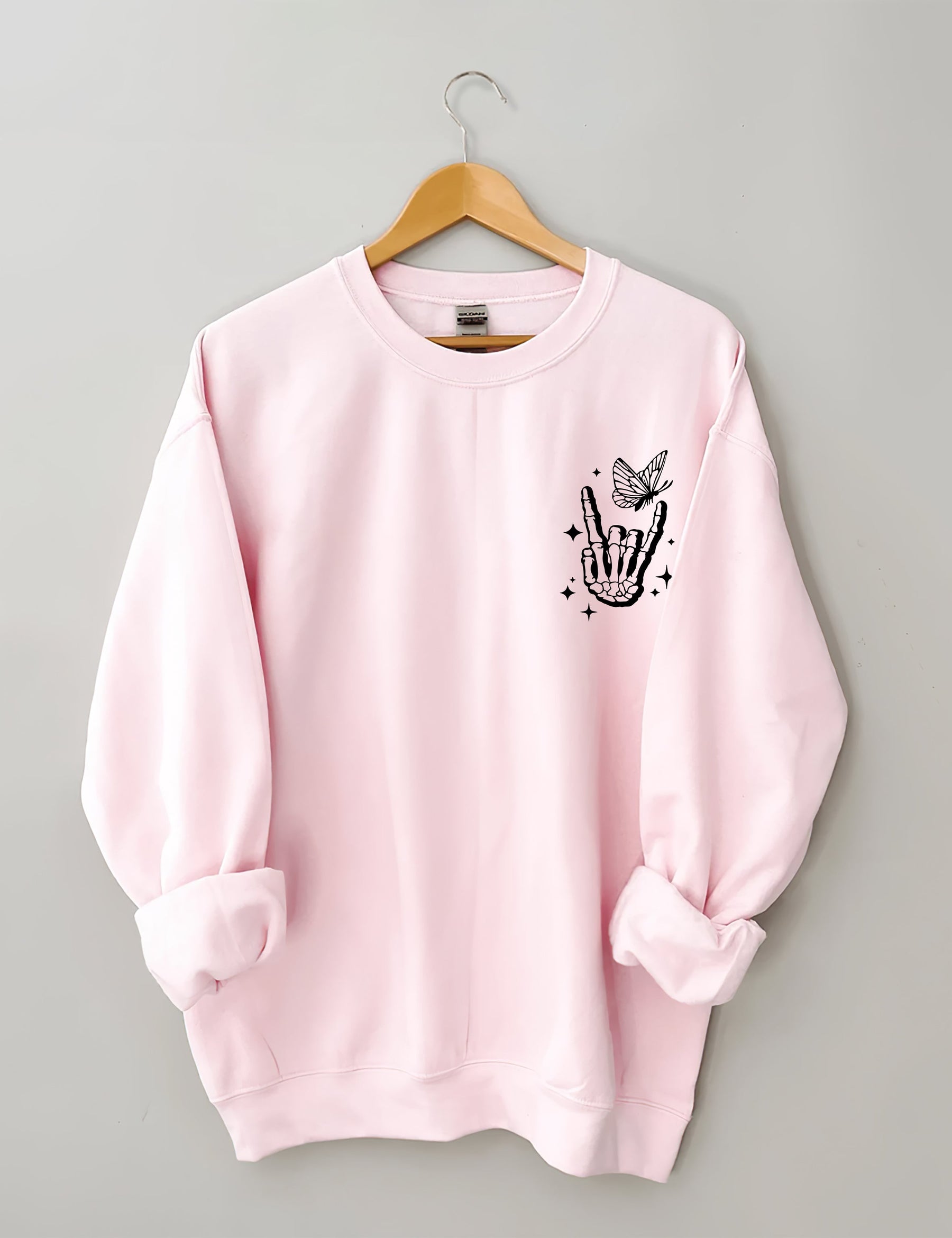 Sweat-shirt de personnage de construction de tantes étranges