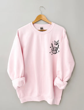 Sweat-shirt de personnage de construction de tantes étranges