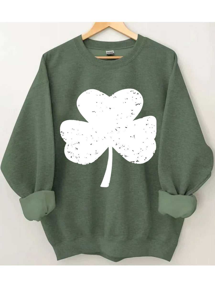 St. Patrick's Day Shamrock Sweatshirt