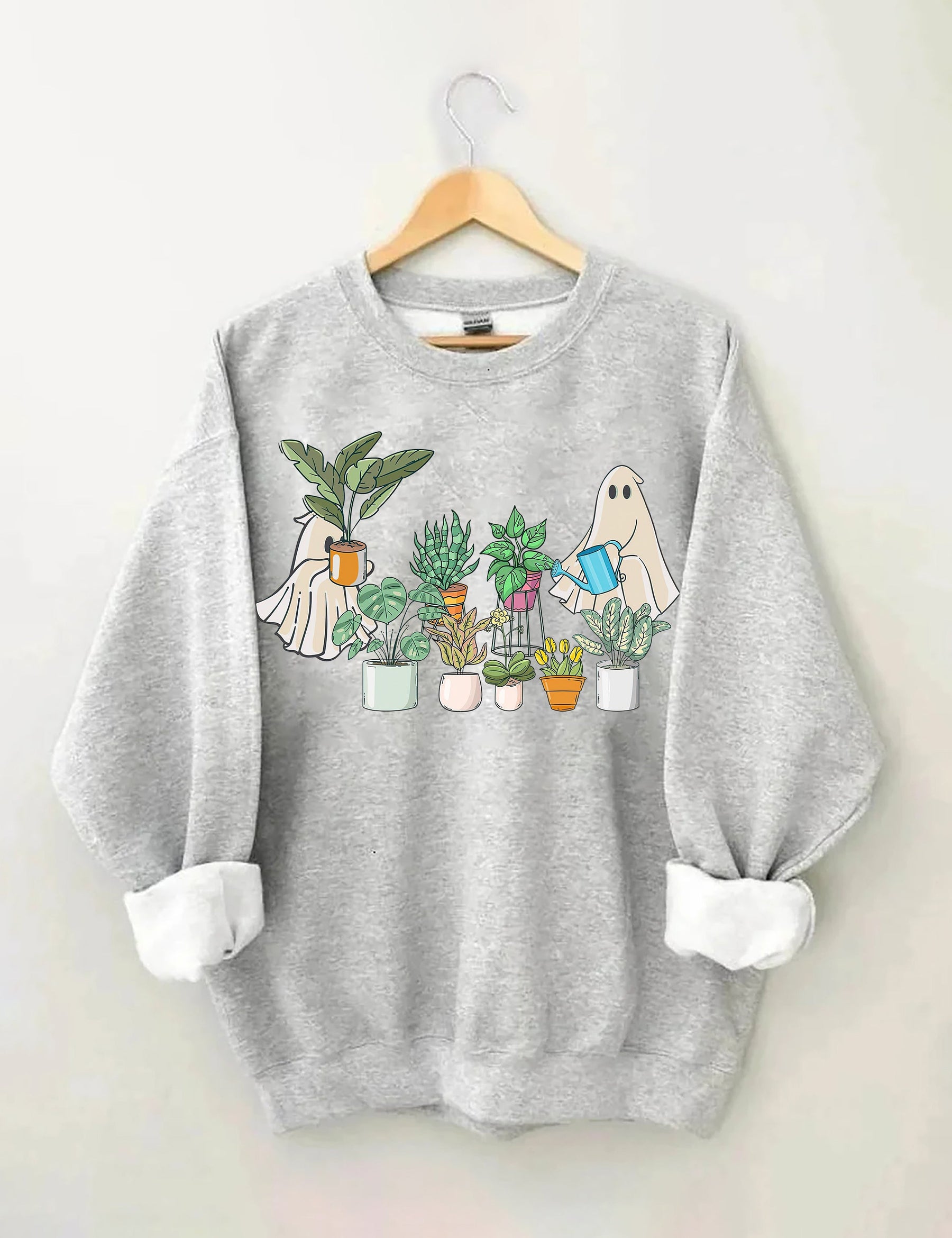 Sweat-shirt Ghost Plant Lady