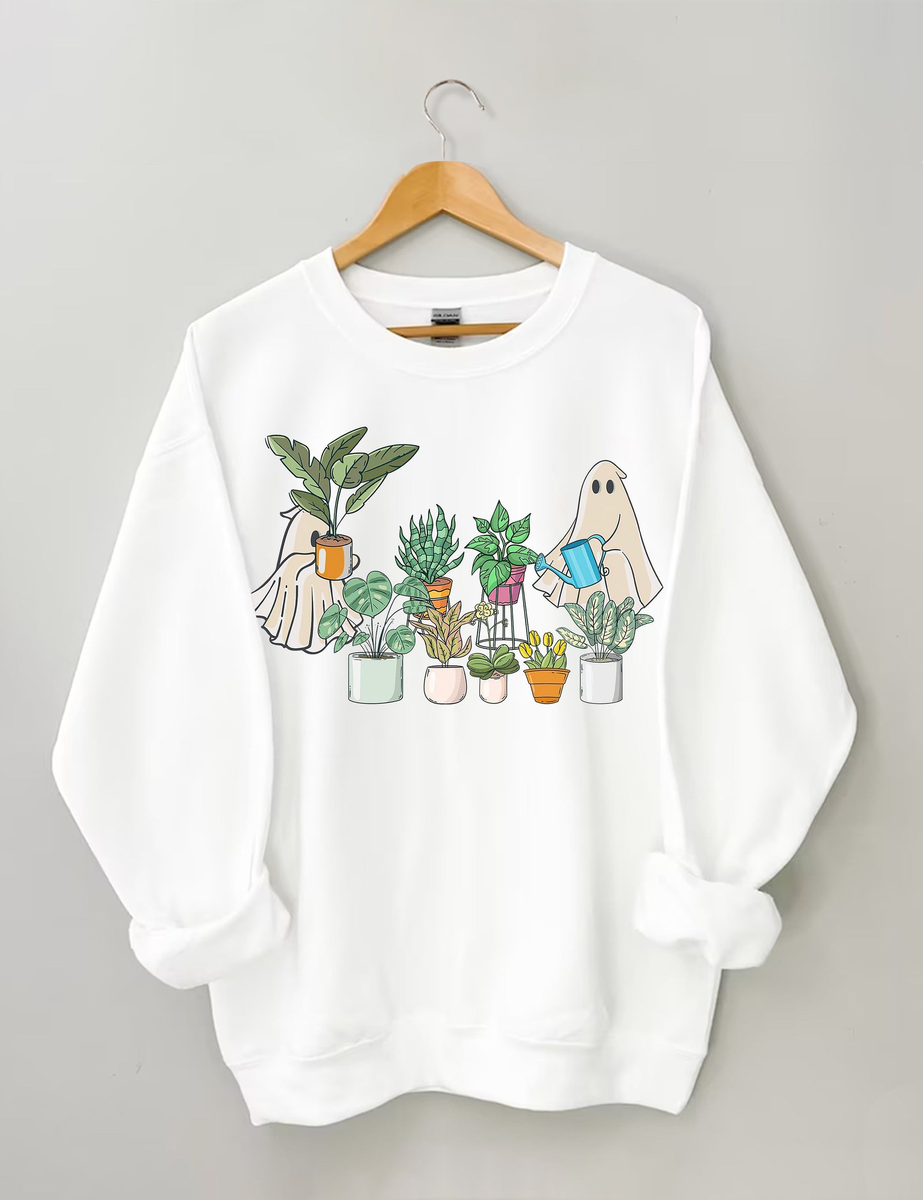 Sweat-shirt Ghost Plant Lady