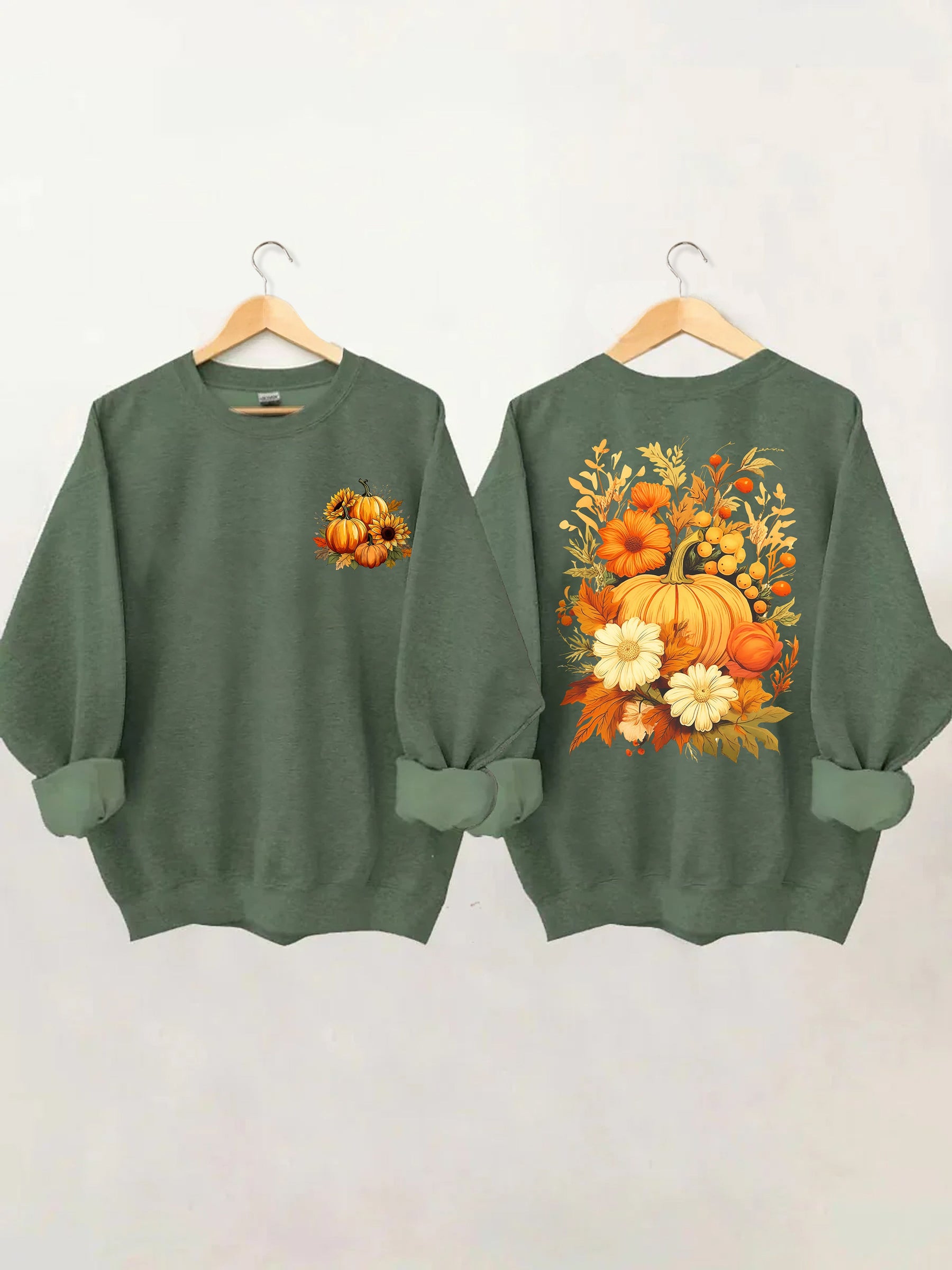 Sunflower Pumpkins Sweatshirt