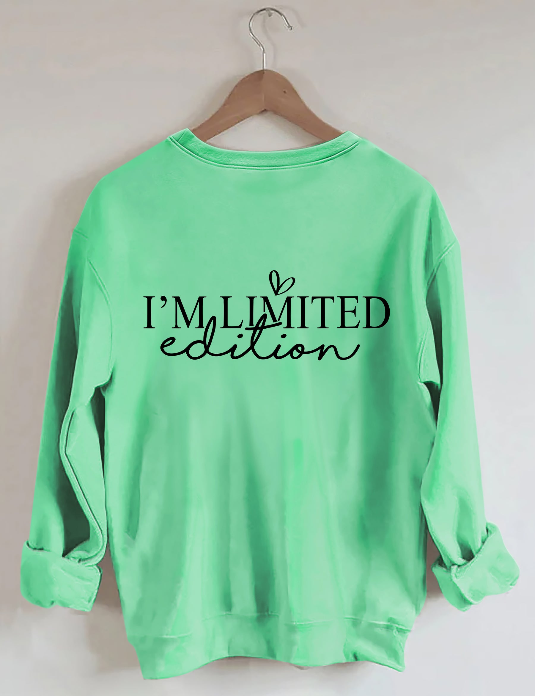 „I'm Not Perfect I'm Limited Edition“-Sweatshirt